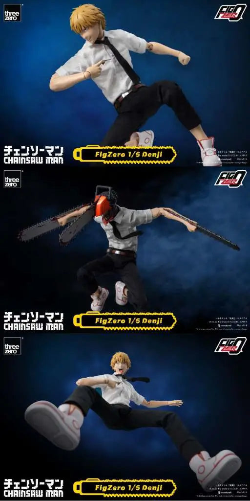 THREEA TOYS/THREEZERO CHAINSAW MAN DENJI AF 1/6 ACTION FIGURE 30 cm