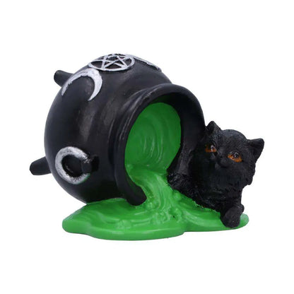 NEMESIS NOW BLACK CAT - OOOPS! ORNAMENT STATUA 8.70 cm