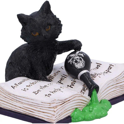 BLACK CAT - MISCHIEVOUS FELINE ORNAMENT