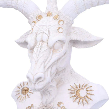 BAPHOMET WHITE BUST