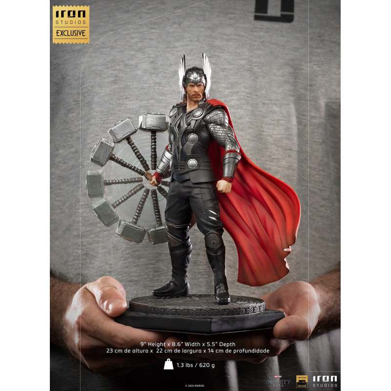 IRON STUDIOS THOR MCU 10TH ANN DELUXE ART SCALE 1/10 STATUA 18 cm