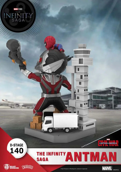 BEAST KINGDOM D-STAGE INFINITY SAGA ANTMAN STATUA 14 cm