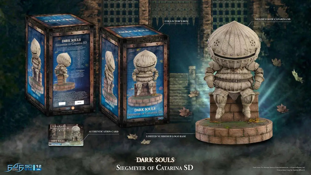 DARK SOULS SIEGMEYER CATARINA RESIN STAT