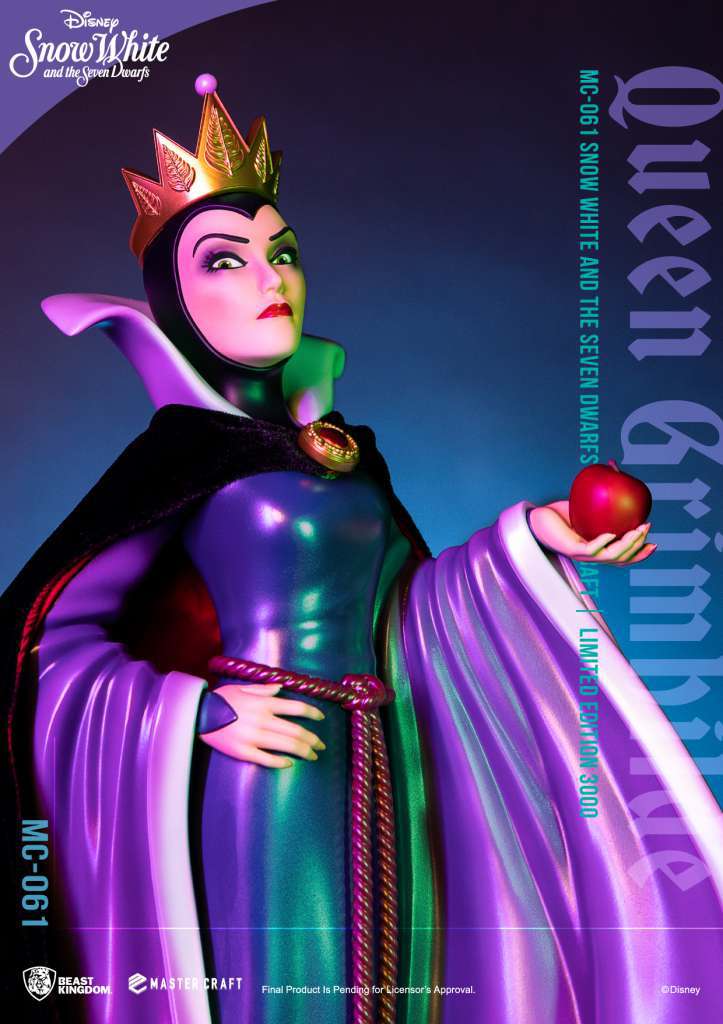 BEAST KINGDOM SNOW WHITE QUEEN GRIMHILDE MASTERCARFT STATUA 30 cm