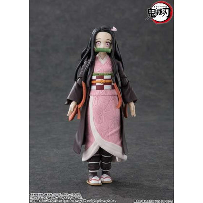 Demon Slayer: Kimetsu No Yaiba S.h. Figuarts Action Figura Nezuko Kamado 13 Cm Bandai Tamashii Nations