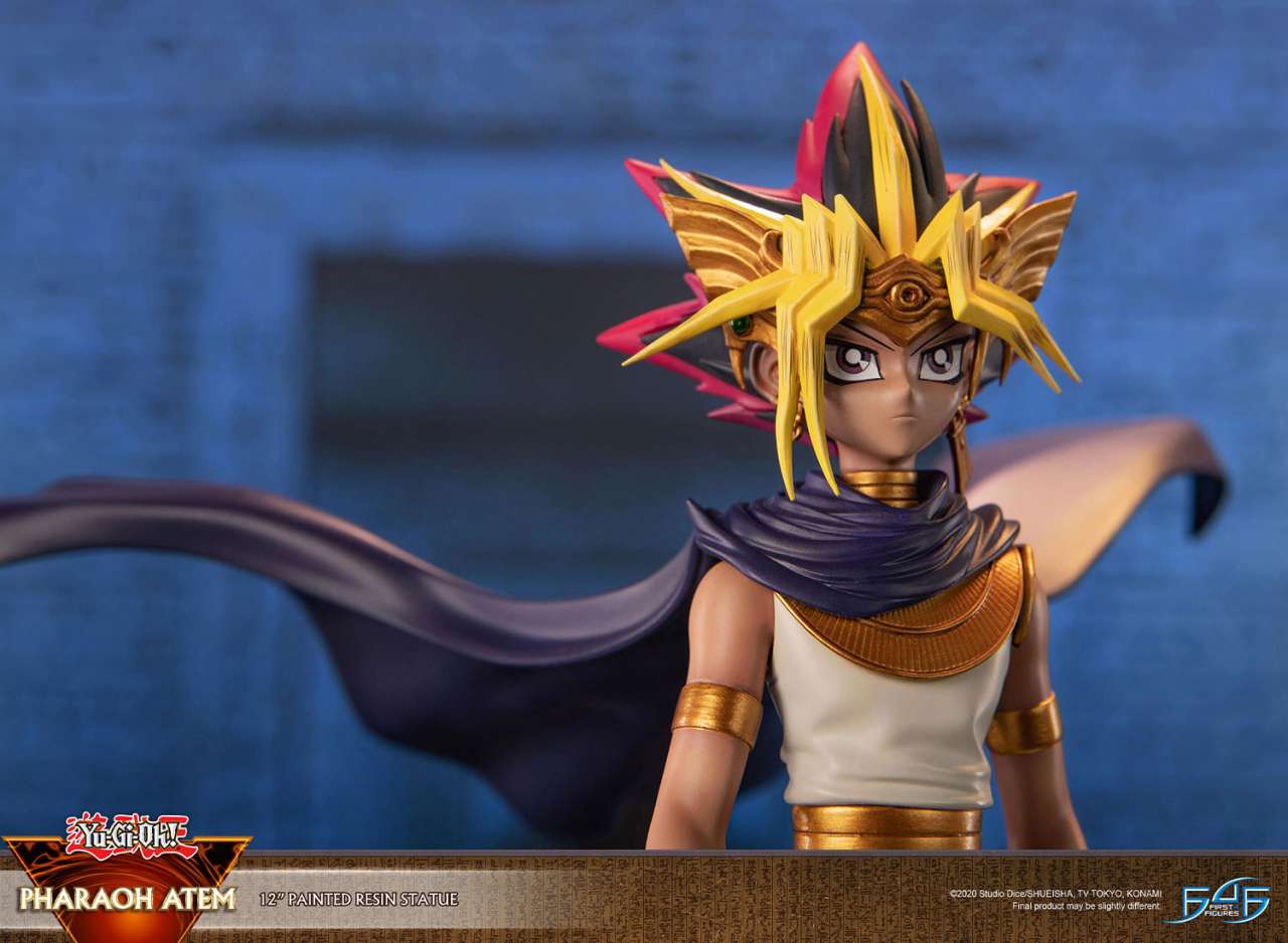 YU-GI-OH! STATUA PHARAOH ATEM 29 CM FIRST 4 FIGURES