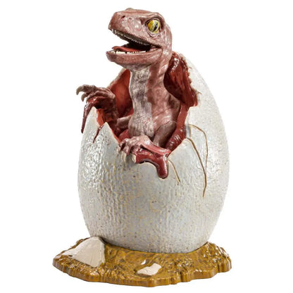 NOBLE COLLECTIONS JURASSIC PARK RAPTOR EGG DIORAMA 9 cm