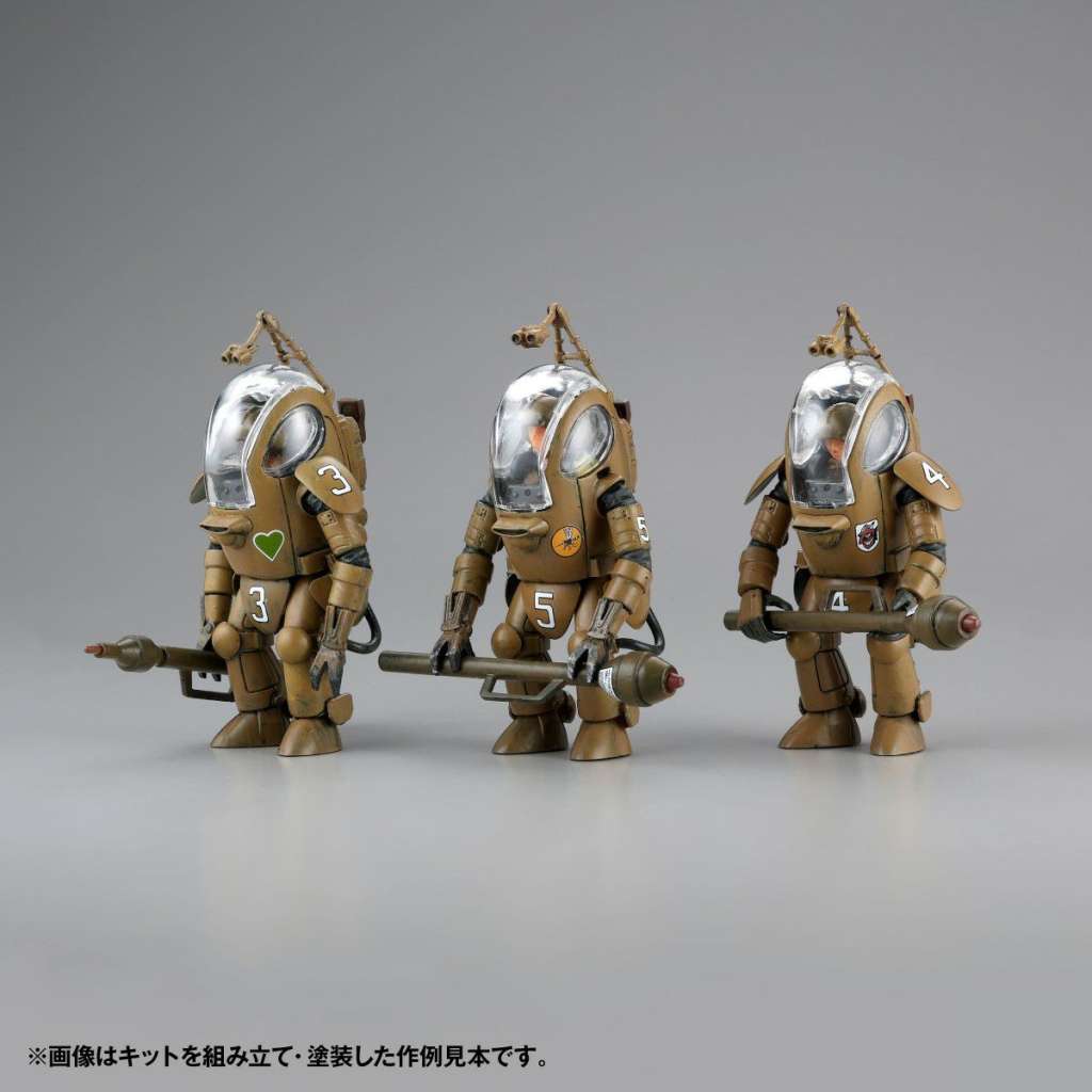 MASCHINEN KRIEGER BREMEN SET3P ARTPLA MK MODEL KIT KAIYODO