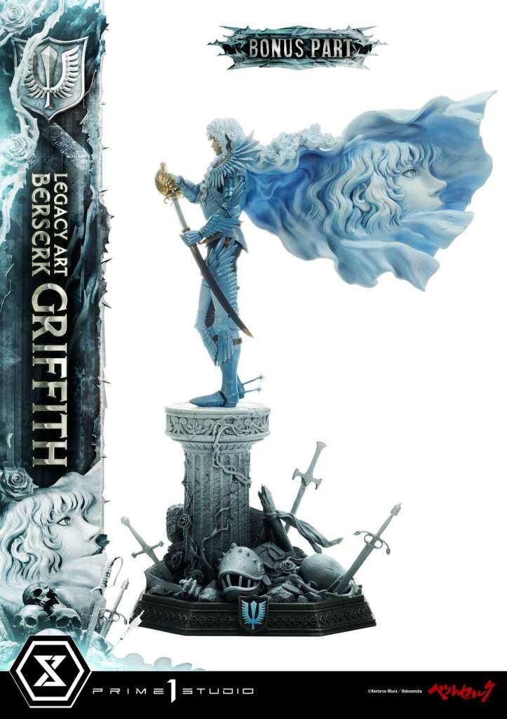 PRIME 1 - BERSERK GRIFFITH LEGACY ART BONUS VER. STATUA H: 56cm W: 40cm D: 21cm
