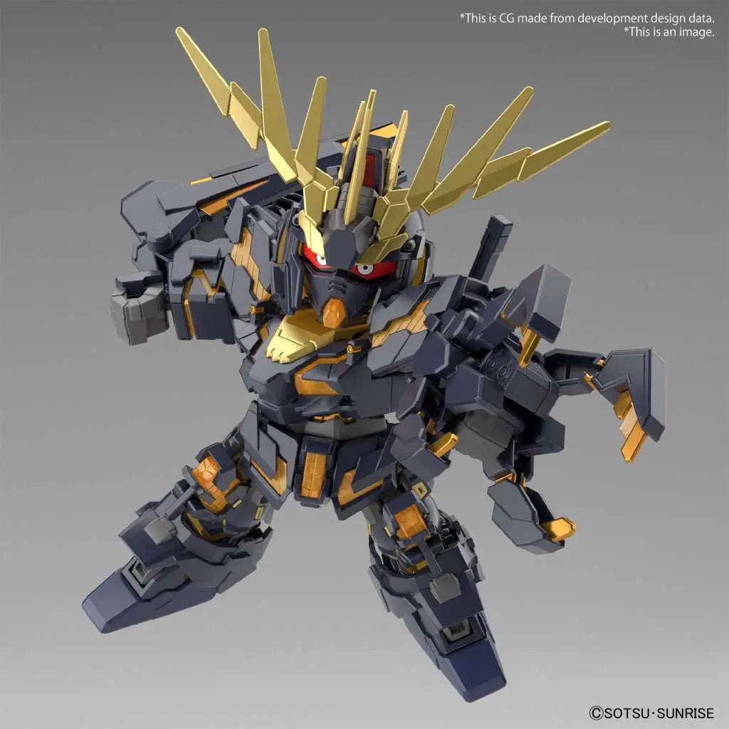 BANDAI SD CROSS SILHOUETTE BANSHEE DEST/ NORN P MODEL KIT 10 cm