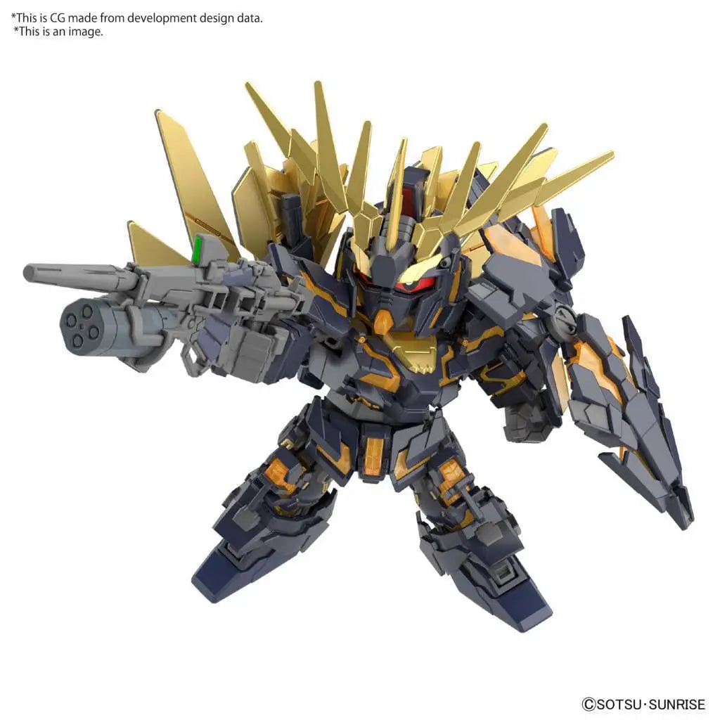 BANDAI SD CROSS SILHOUETTE BANSHEE DEST/ NORN P MODEL KIT 10 cm