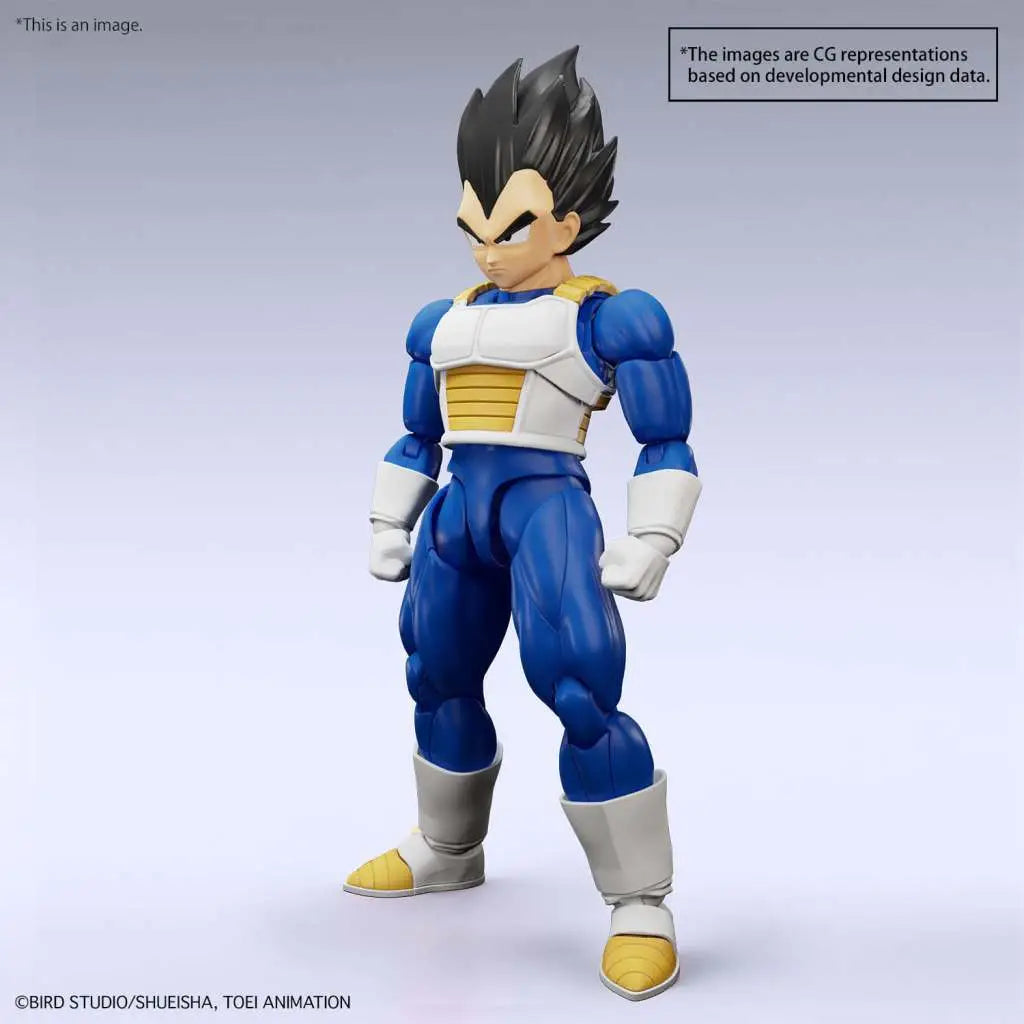 BANDAI RISE VEGETA NEW SPEC VER MODEL KIT 15 cm