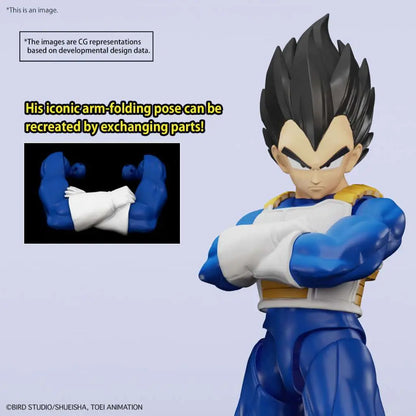 BANDAI RISE VEGETA NEW SPEC VER MODEL KIT 15 cm