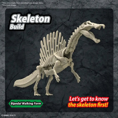 BANDAI PLANNOSAURUS SPINOSAURUS MODEL KIT 12 cm