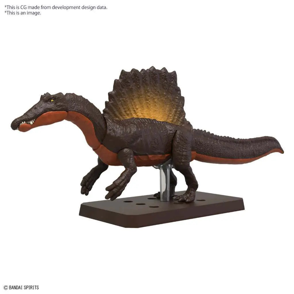 BANDAI PLANNOSAURUS SPINOSAURUS MODEL KIT 12 cm