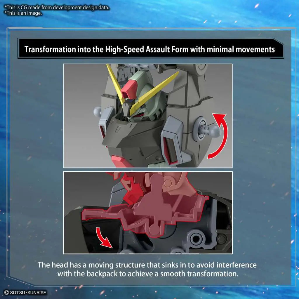 BANDAI - GUNDAM SEED GUNDAM FORBIDDEN 1/100 MODEL KIT 18 cm