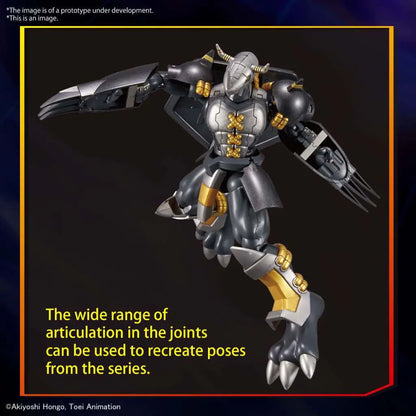 BANDAI RG RISE BLACKWAREYMON MODEL KIT 15 cm
