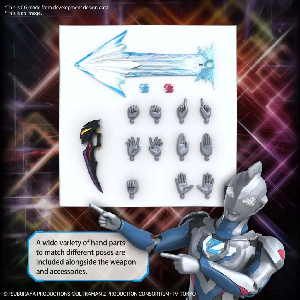 BANDAI RISE ULTRAMAN Z ORIGINAL MODEL KIT 12 cm