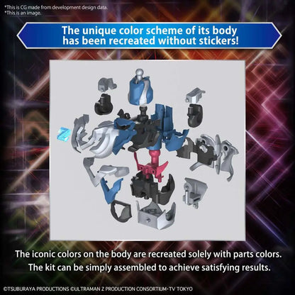 BANDAI RISE ULTRAMAN Z ORIGINAL MODEL KIT 12 cm