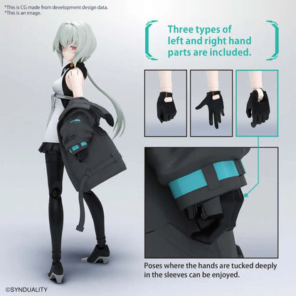 BANDAI RISE NOIR MODEL KIT 12 cm