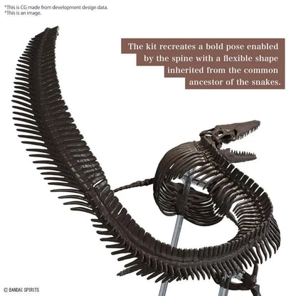 BANDAI IMAGINARY SKELETON MOSASAURUS 1/32 MODEL KIT 20 cm