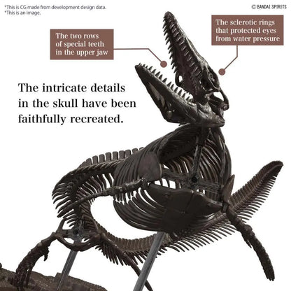 BANDAI IMAGINARY SKELETON MOSASAURUS 1/32 MODEL KIT 20 cm