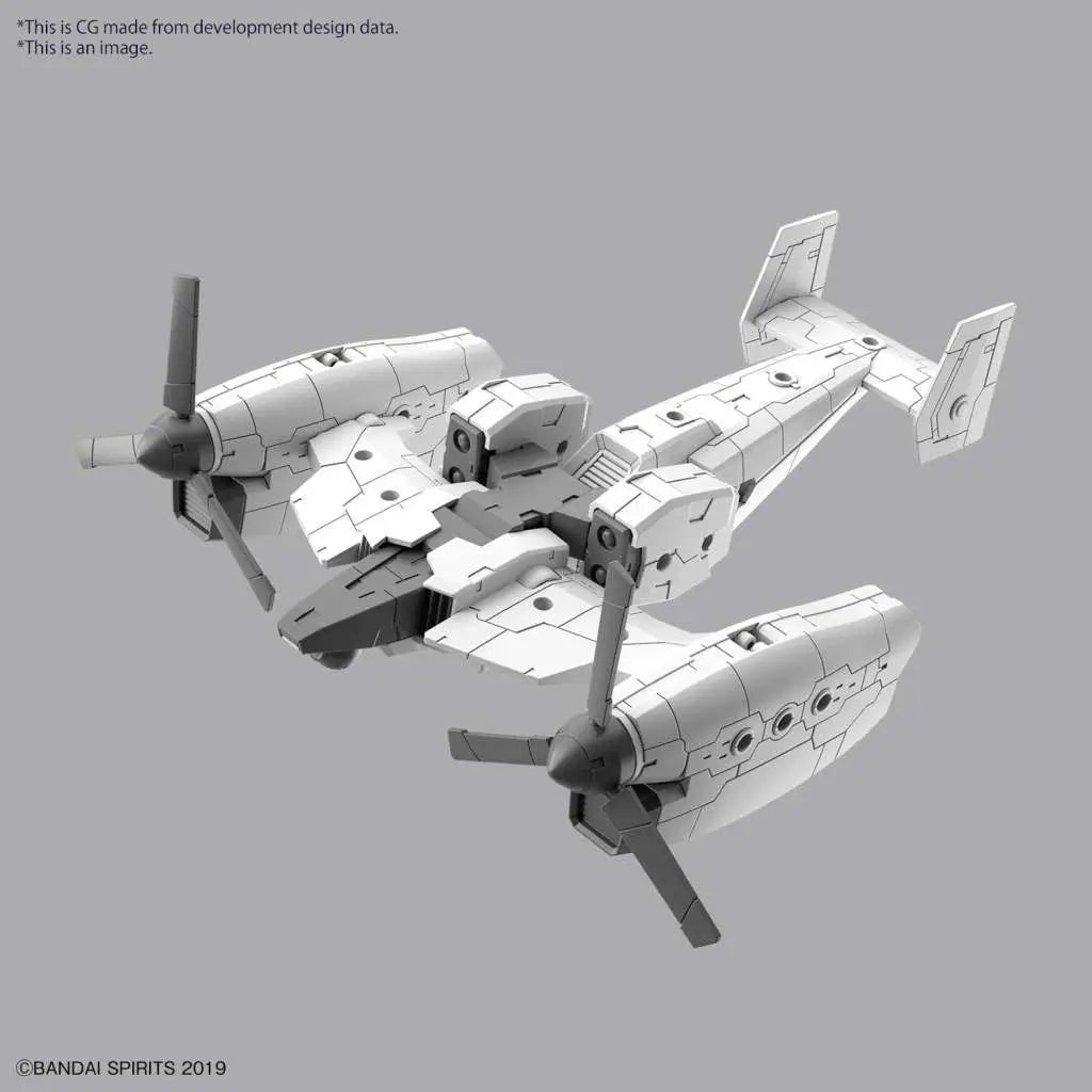 BANDAI EX ARM VEHICLE TILT ROTOR 1/144 MODEL KIT 30MM