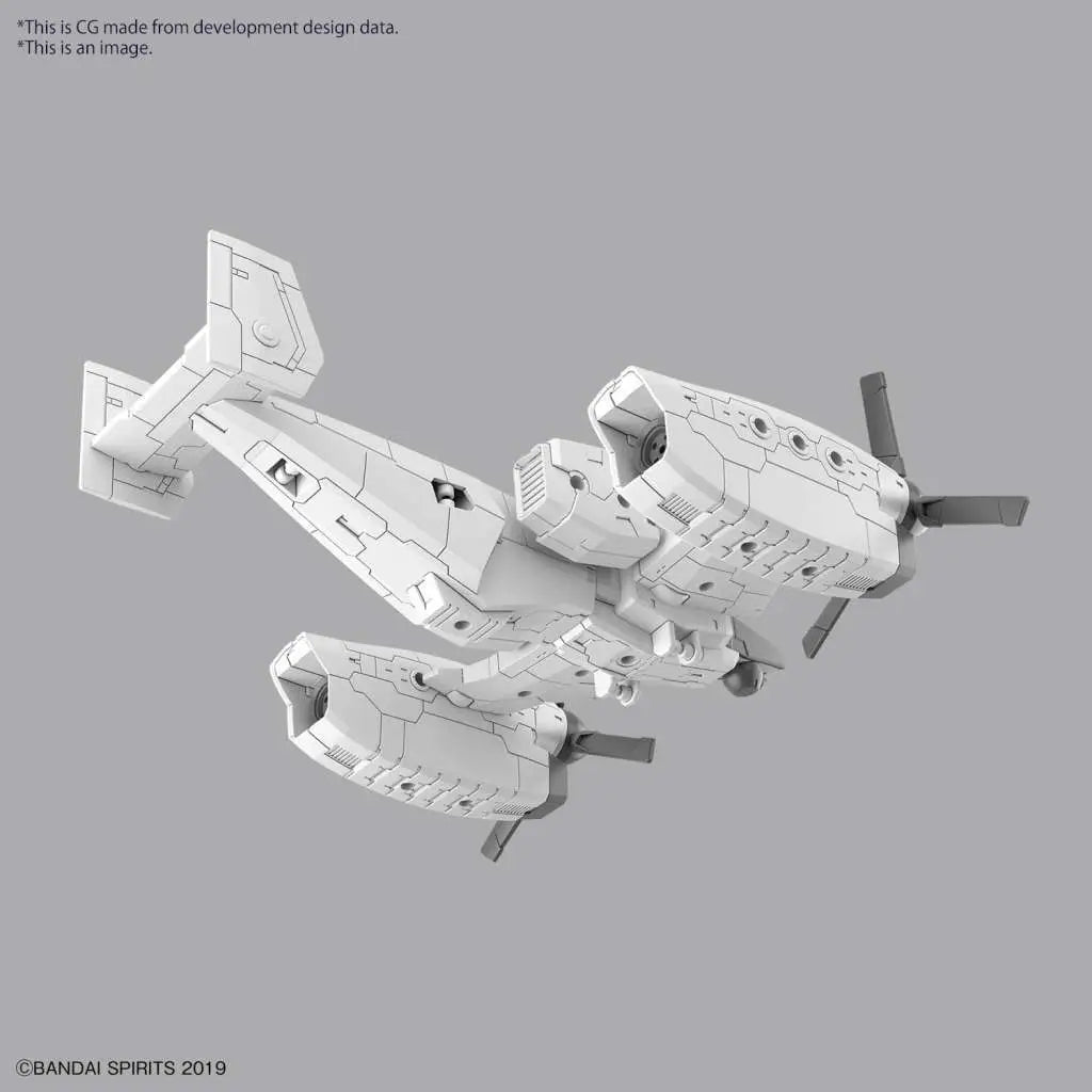 BANDAI EX ARM VEHICLE TILT ROTOR 1/144 MODEL KIT 30MM