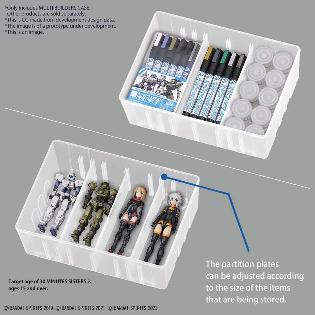BANDAI MULTI BUILDERS CASE MODEL KIT
