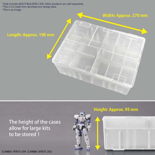 BANDAI MULTI BUILDERS CASE MODEL KIT