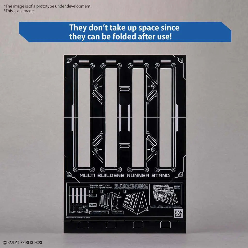 BANDAI MULTI BUILDERS RUNNER STAND MODEL KIT