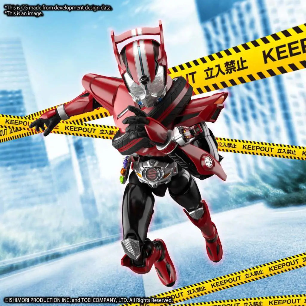 BANDAI RISE KAMEN RIDER DRIVE TYPE SPEED MODEL KIT 13 cm