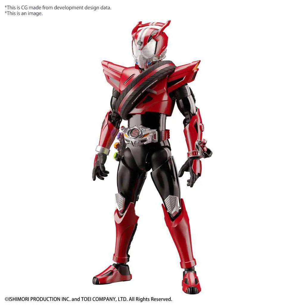 BANDAI RISE KAMEN RIDER DRIVE TYPE SPEED MODEL KIT 13 cm