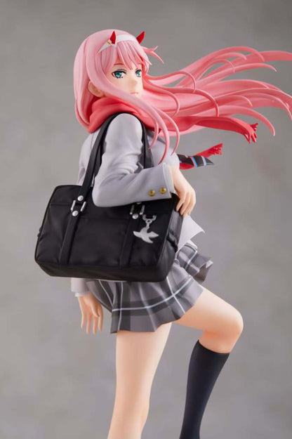 DARLING IN THE FRANXX PVC STATUA 1/7 ZERO TWO SCHOOL UNIFORME VERSION 29 CM ANIPLEX