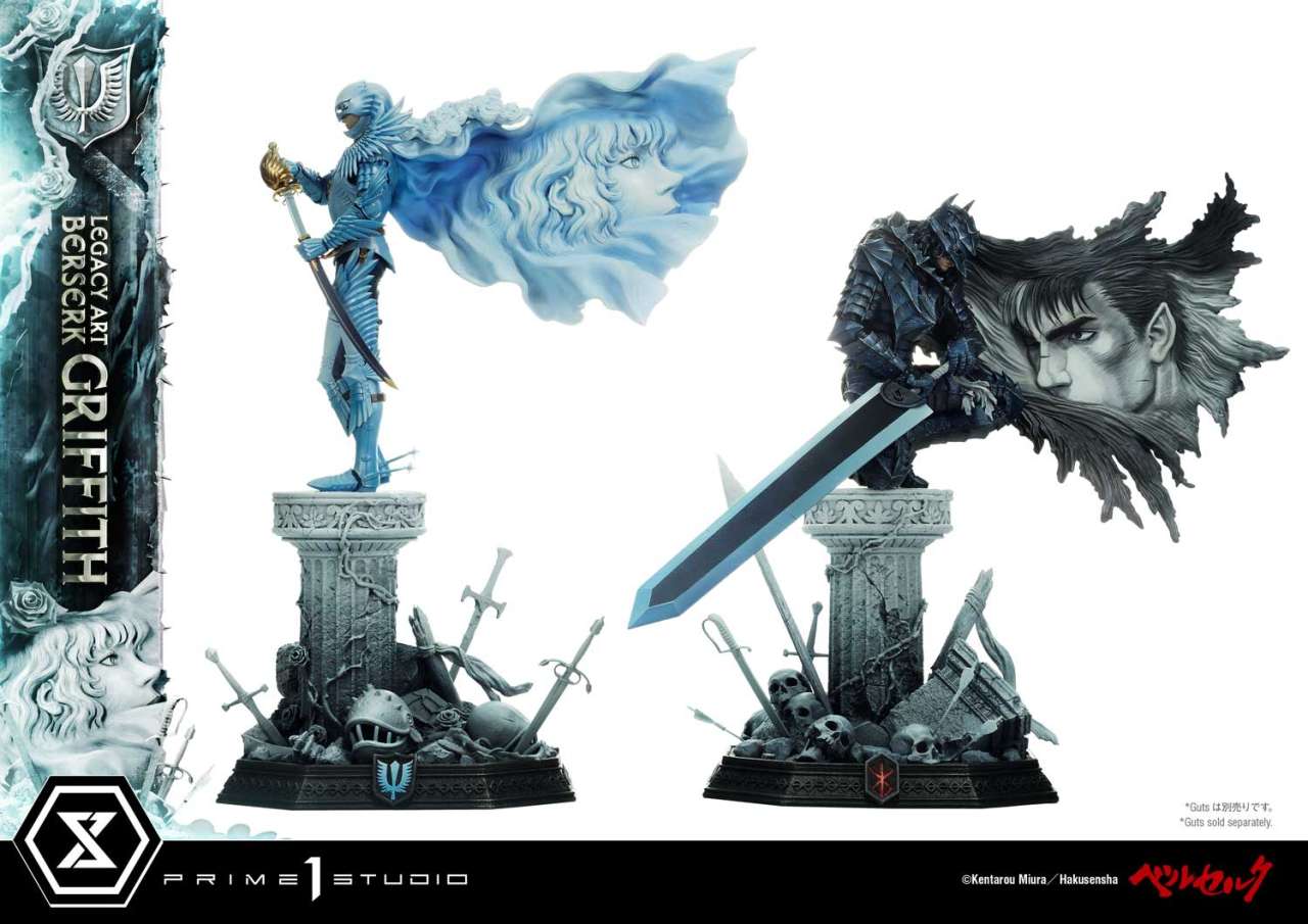 PRIME 1 - BERSERK GRIFFITH LEGACY ART BONUS VER. STATUA H: 56cm W: 40cm D: 21cm