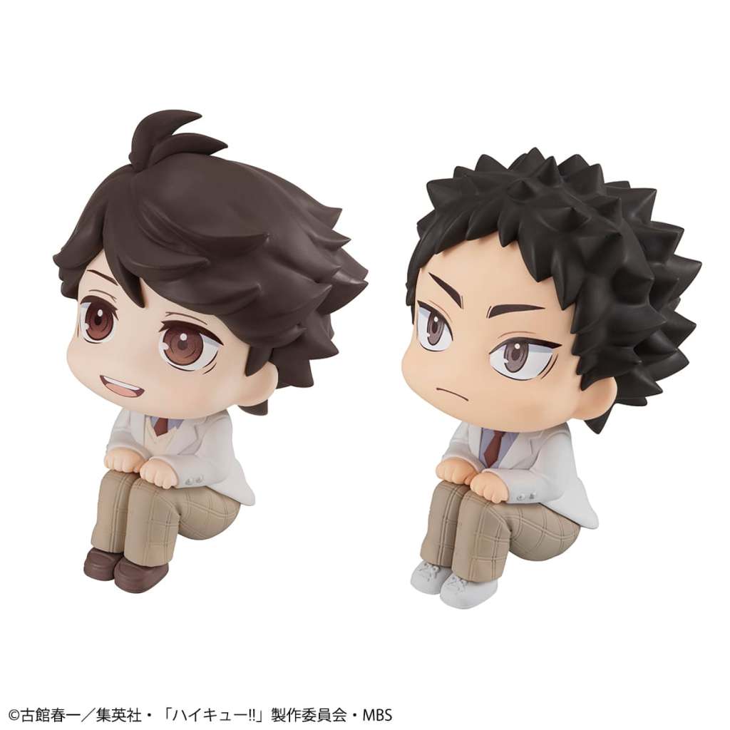 MEGAHOUSE LOOKUP HAIKYU OIKAWA/IWAIZUMI SET MINI FIGURA 10 cm