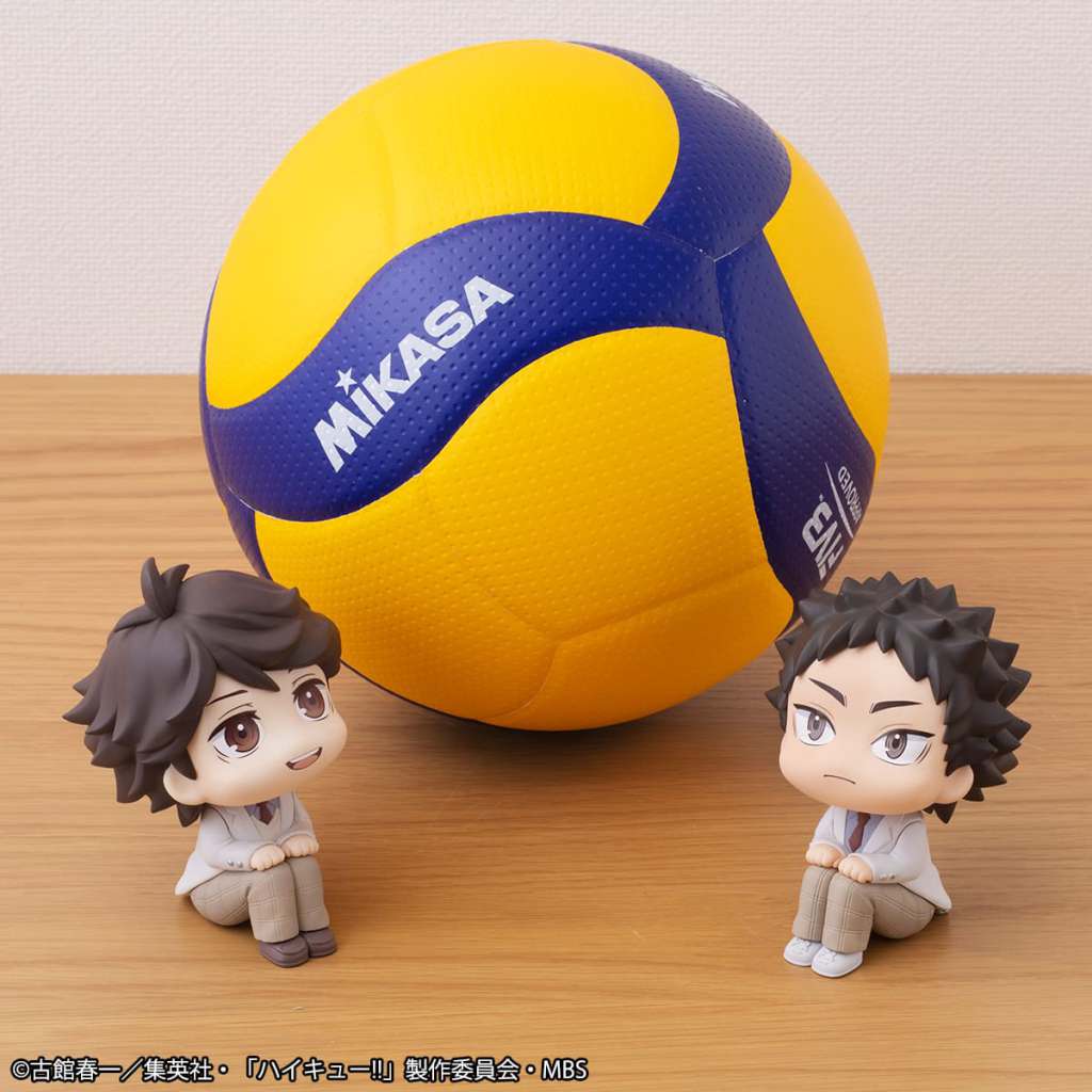 MEGAHOUSE LOOKUP HAIKYU OIKAWA/IWAIZUMI SET MINI FIGURA 10 cm