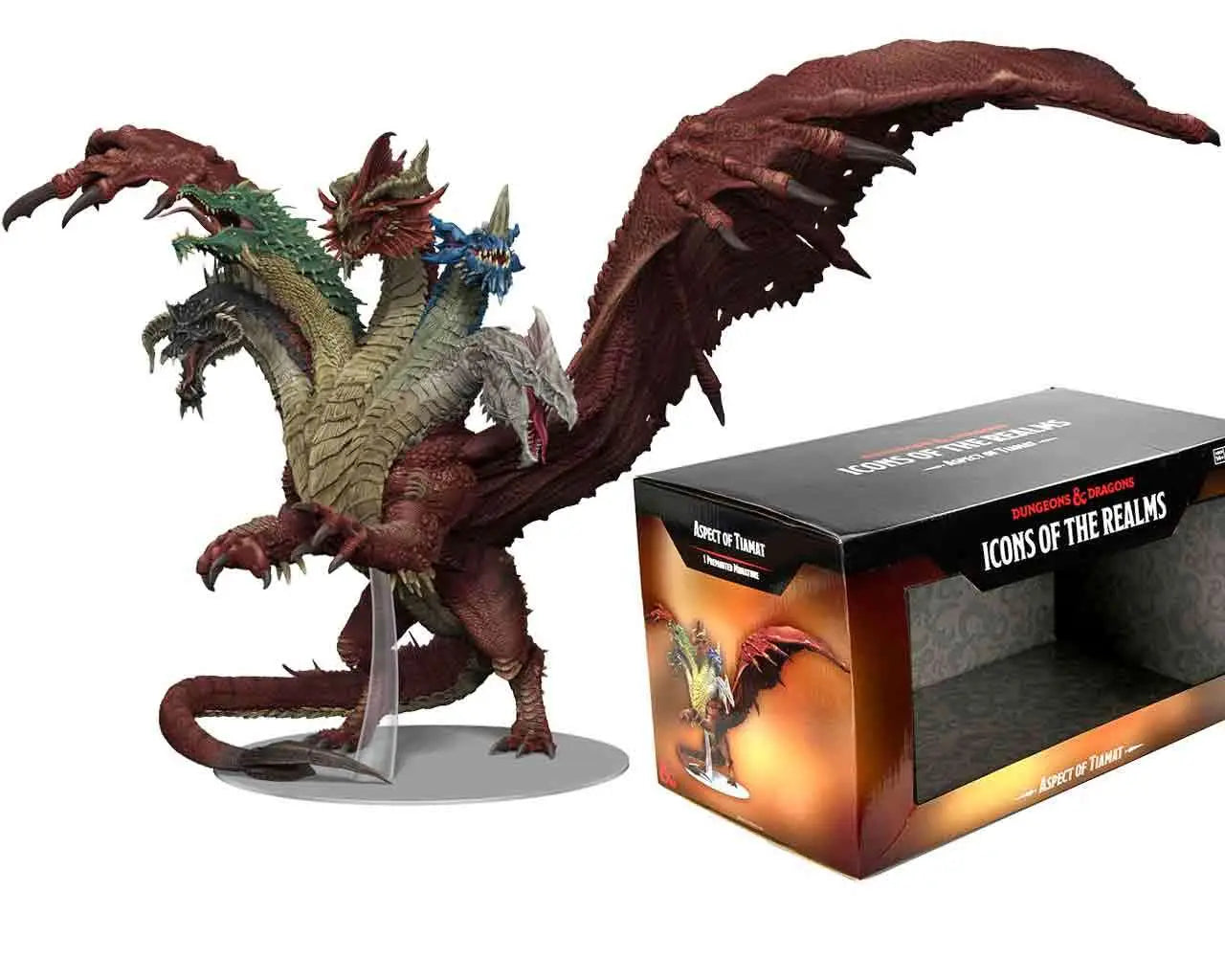 WIZKIDS DUNGEONS & DRAGONS - ICONS REALMS: ASPECT TIAMAT MINI FIGURA