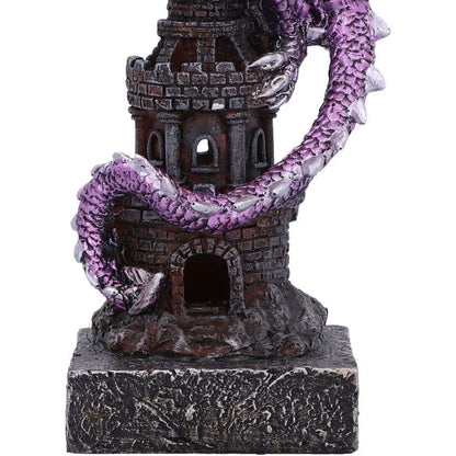 DRAGON FIGURE GUARDIAN OF THE TOWER PURPLE