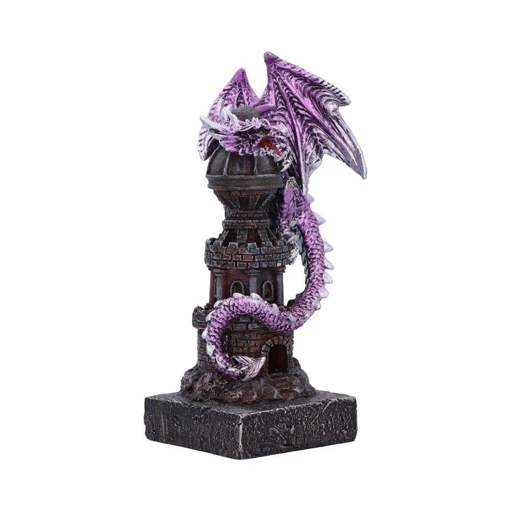 DRAGON FIGURE GUARDIAN OF THE TOWER PURPLE