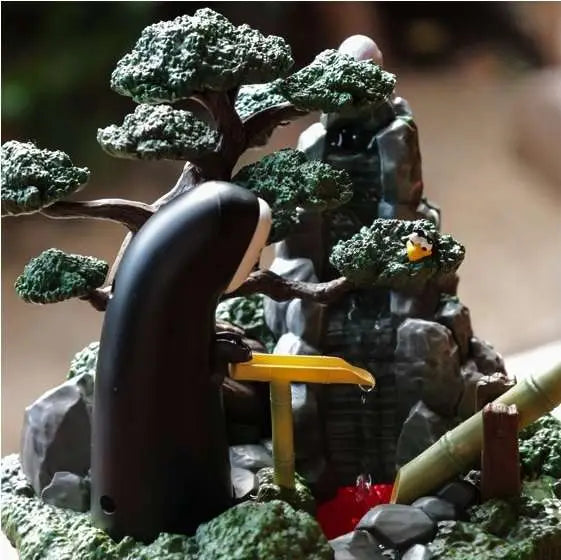 STUDIO GHIBLI SPIRITED AWAY BONSAI WATER GARDEN NO-FACE DIORAMA 21 cm