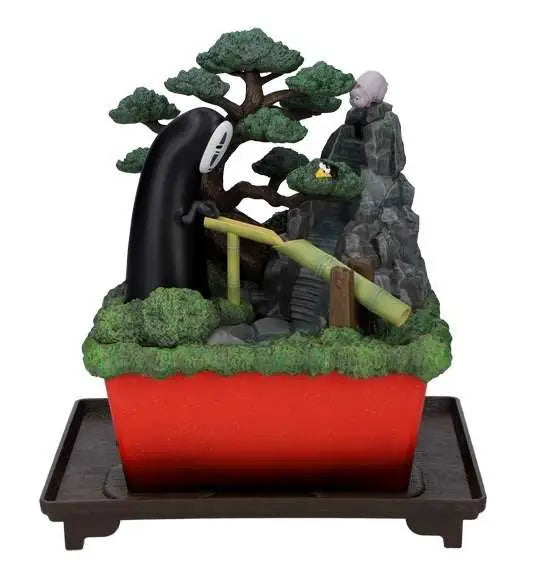 STUDIO GHIBLI SPIRITED AWAY BONSAI WATER GARDEN NO-FACE DIORAMA 21 cm