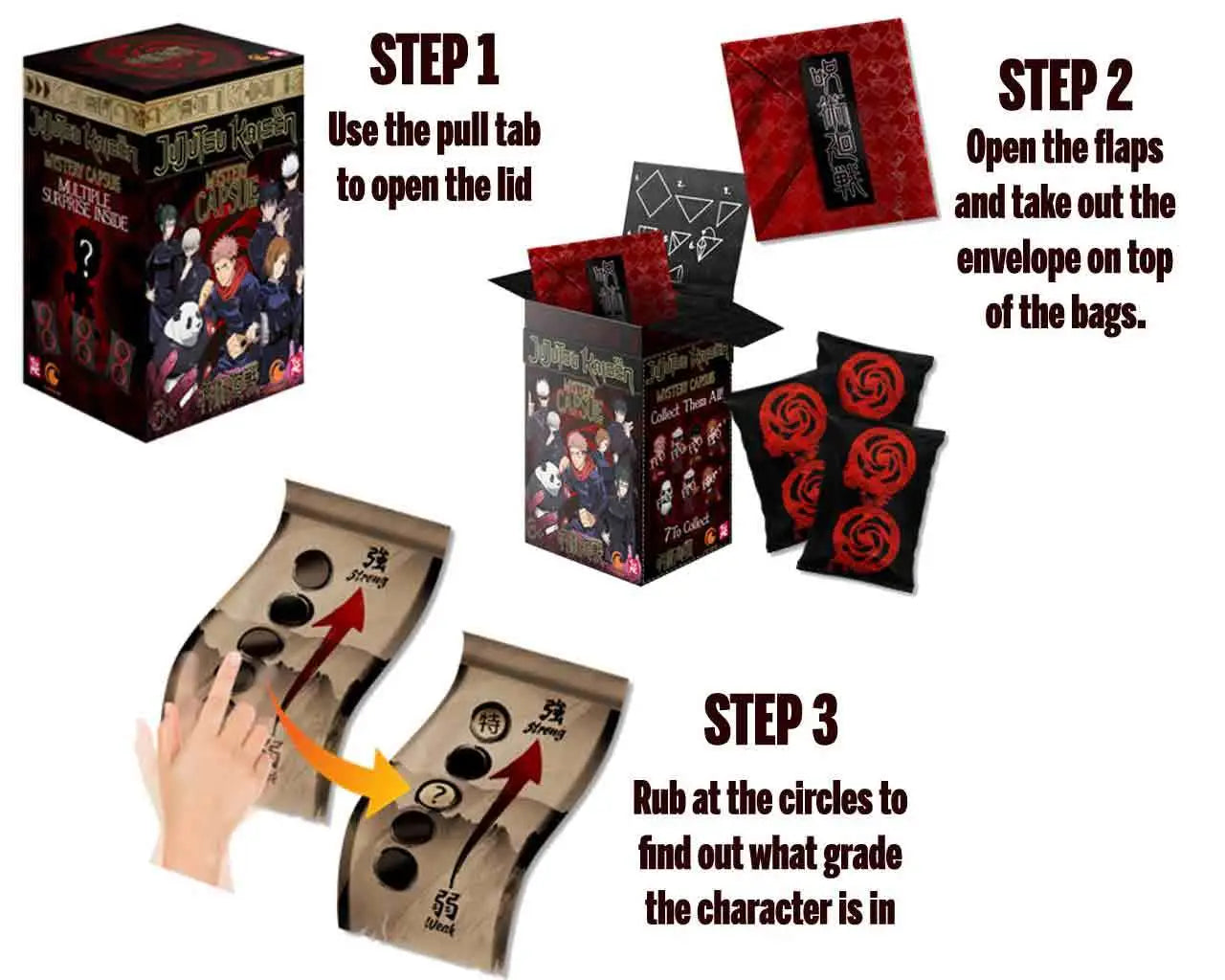 Jujutsu Kaisen Cursed Capsules - Display (12)