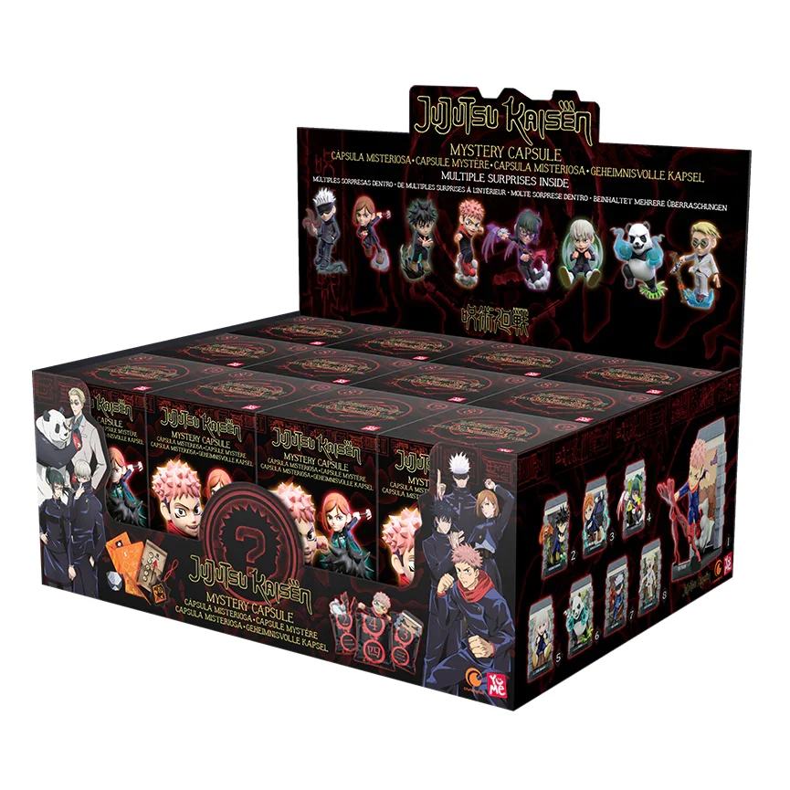 YUME - JUJUTSU KAISEN CURSED CAPSULES MINI BLIND BOX (12) MINI FIGURA