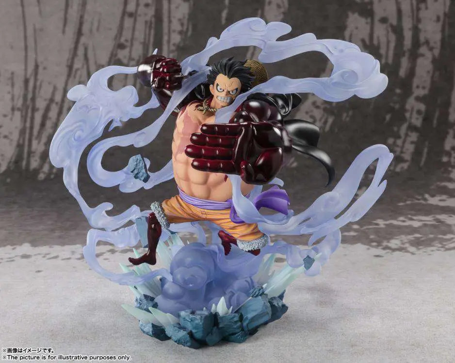 BANDAI LUFFY - ONE PIECE ZERO GEAR4 ONIGASHIMA RERUN STATUA 18 cm