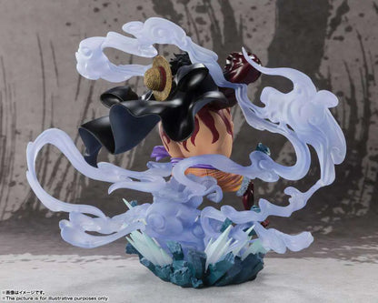 BANDAI LUFFY - ONE PIECE ZERO GEAR4 ONIGASHIMA RERUN STATUA 18 cm