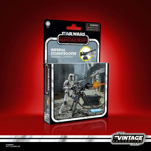 STAR WARS: THE MANDALORIAN VINTAGE COLLECTION ACTION FIGURA 2022 IMPERIAL STORMTROOPER (NEVARRO CANTINA) 10 CM HASBRO