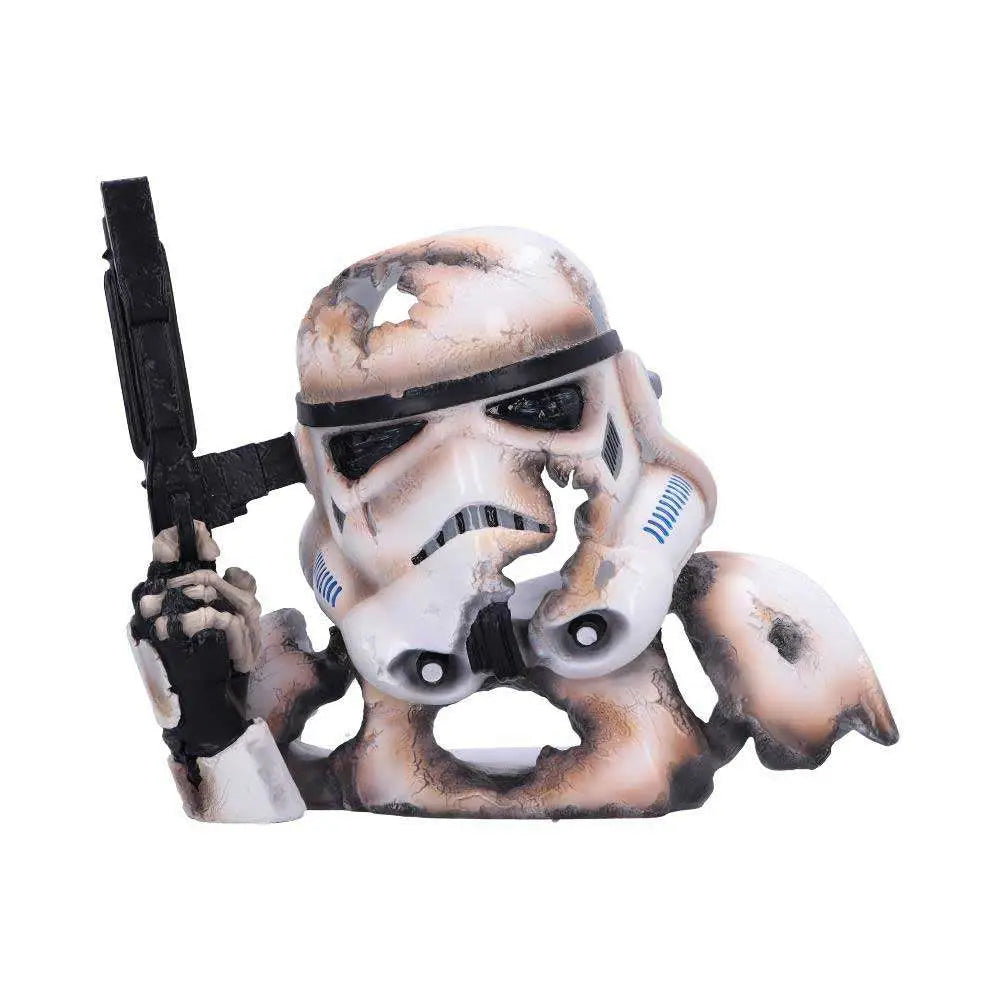 NEMESIS NOW - STAR WARS STORMTROOPER BATTLE BLASTED BUST BUSTO 23.5 cm