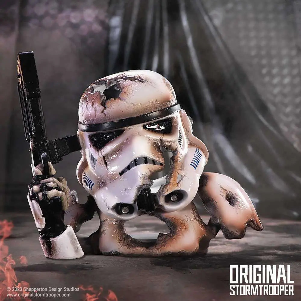 NEMESIS NOW - STAR WARS STORMTROOPER BATTLE BLASTED BUST BUSTO 23.5 cm
