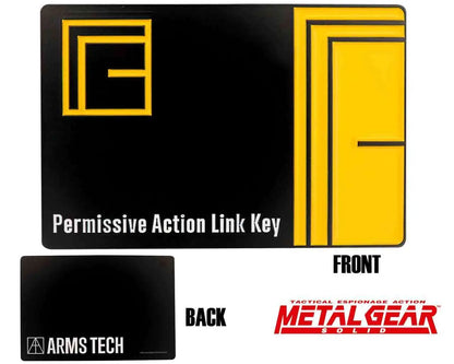 FANATTIK METAL GEAR SOLID LIMITED EDITION SET 3 KEY CARDS REPLICA LIMITED EDITION